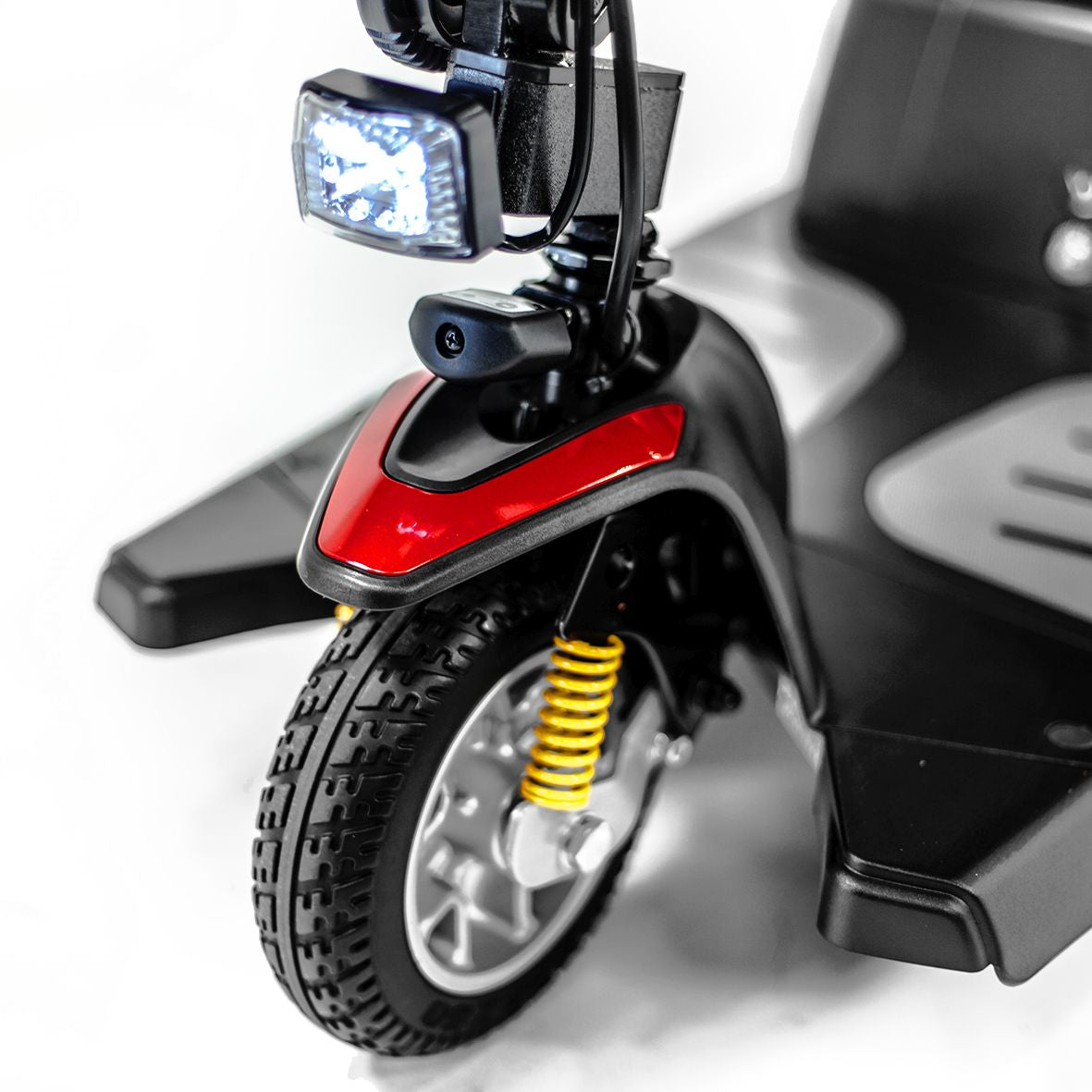 Golden GB121C-SHZ-Buzzaround XL 3 Wheel Heavy Duty Full Suspension Travel Mobility Scooter