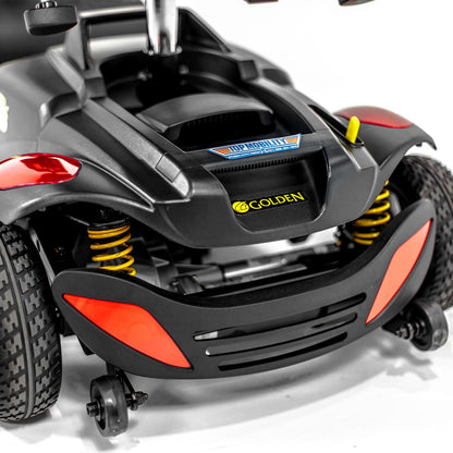 Golden GB124A-SHZ-Buzzaround XL 4 Wheel Heavy Duty Full Suspension Travel Mobility Scooter