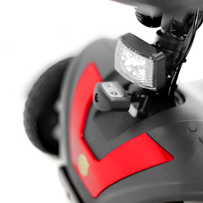 Golden GB124A-SHZ-Buzzaround XL 4 Wheel Heavy Duty Full Suspension Travel Mobility Scooter