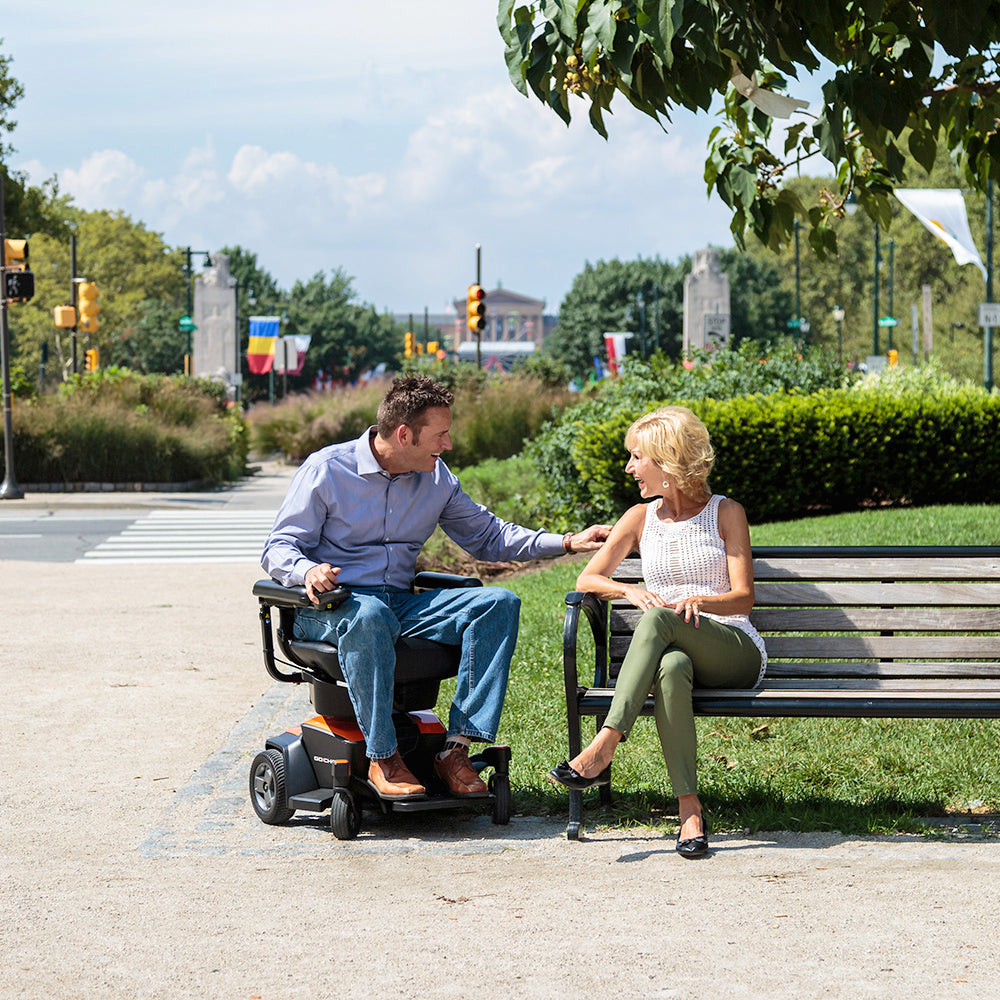 Pride Go Chair Travel Electric Power Wheelchair