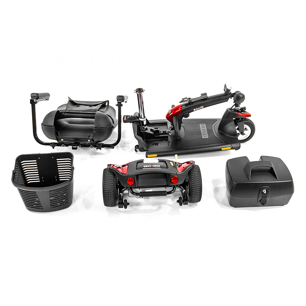 Pride S73 Go Go Sport 3-Wheel Travel Mobility Scooter Open Box Returns Showroom Model