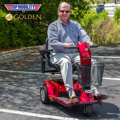 Golden Companion GC340 3-Wheel Heavy Duty Full Size Mobility Scooter