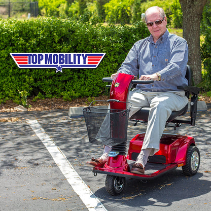 Golden Companion GC340 3-Wheel Heavy Duty Full Size Mobility Scooter