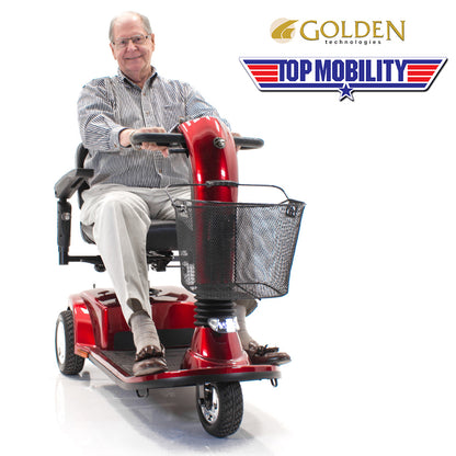 Golden Companion GC340 3-Wheel Heavy Duty Full Size Mobility Scooter