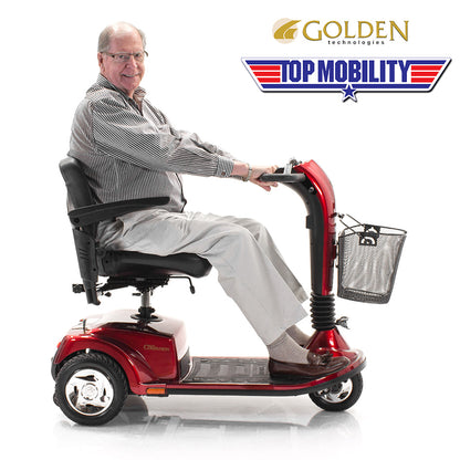 Golden Companion GC340 3-Wheel Heavy Duty Full Size Mobility Scooter