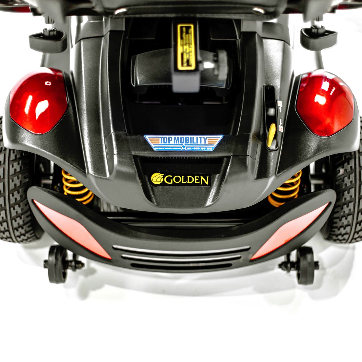 Golden GB121C-SHZ-Buzzaround XL 3 Wheel Heavy Duty Full Suspension Travel Mobility Scooter