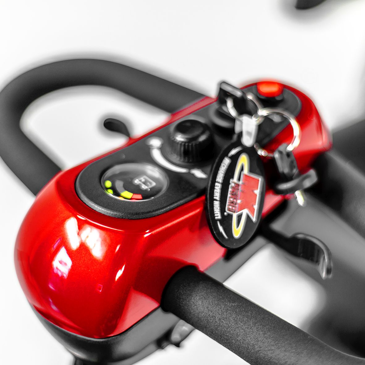 Golden GB121C-SHZ-Buzzaround XL 3 Wheel Heavy Duty Full Suspension Travel Mobility Scooter