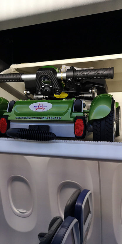 EV Rider Gypsy 2 -T4Q-  Lightweight Manual Folding Mobility Scooter