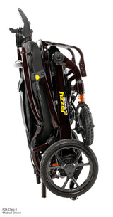 Silla de ruedas eléctrica de viaje plegable y ligera de fibra de carbono Pride Jazzy Carbon