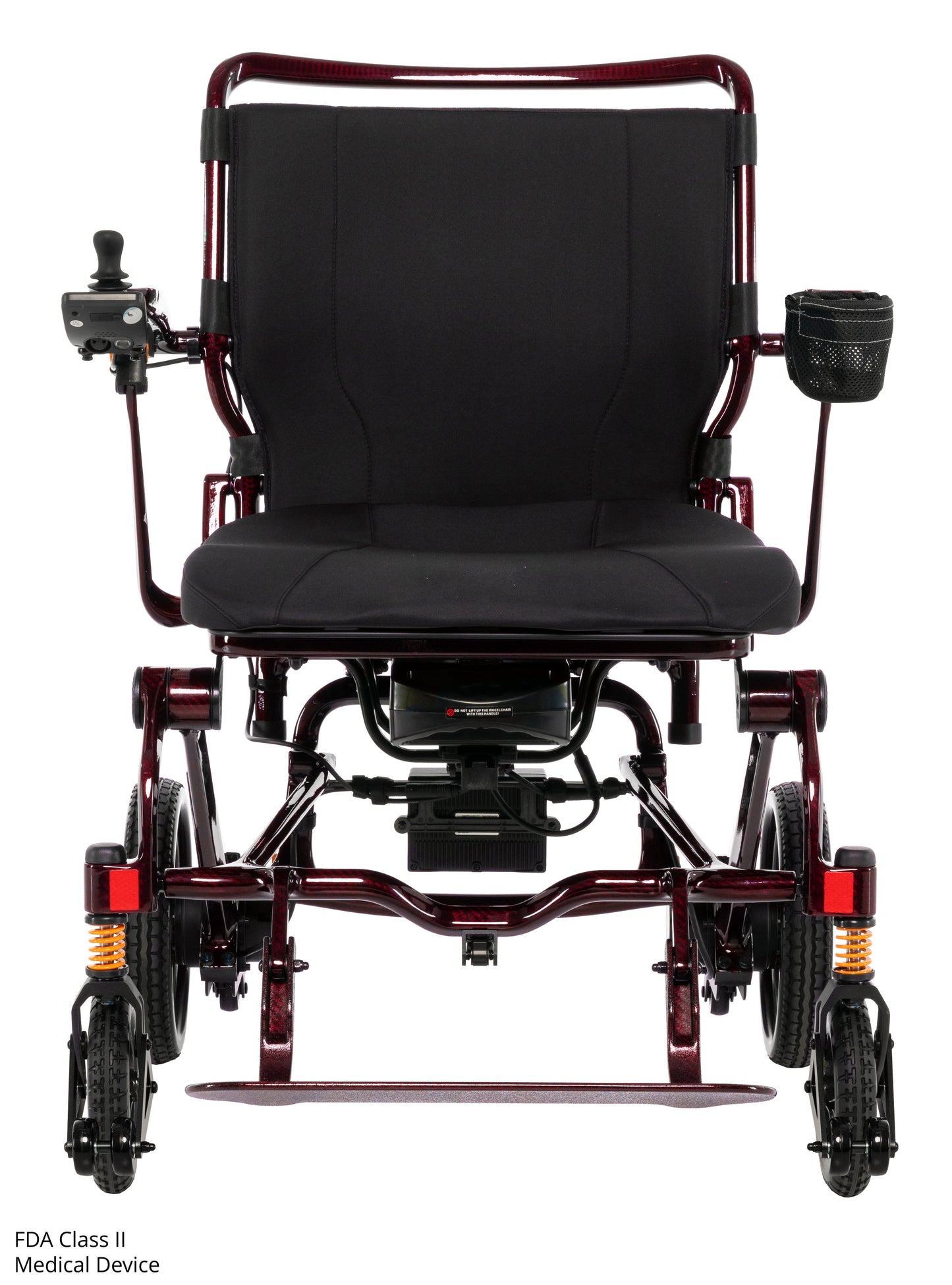 Silla de ruedas eléctrica de viaje plegable y ligera de fibra de carbono Pride Jazzy Carbon