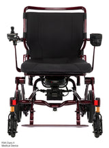 Silla de ruedas eléctrica de viaje plegable y ligera de fibra de carbono Pride Jazzy Carbon