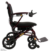 Silla de ruedas eléctrica de viaje plegable y ligera de fibra de carbono Pride Jazzy Carbon
