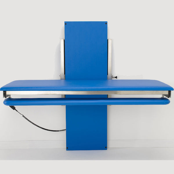 Banco cambiador Smirthwaite Hi Riser para montaje en pared y suelo