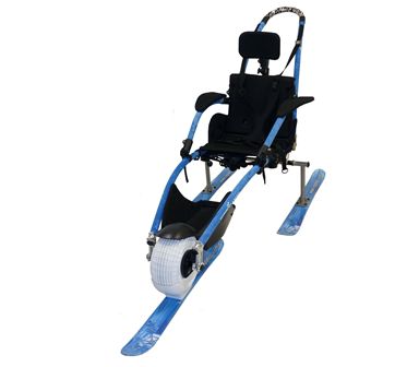 Hippocampe Lightweight Foldable Beach Wheelchair