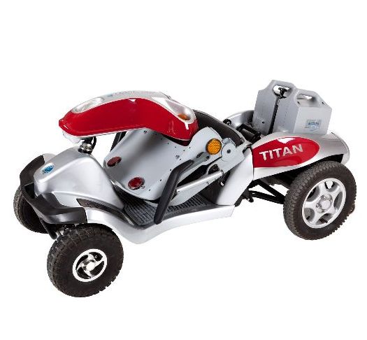 Scooter de mobilité pliable à 4 roues Tzora Titan 4 XL