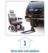 Harmar AL580XL Next Generation Power Wheelchair Vehicle Lift