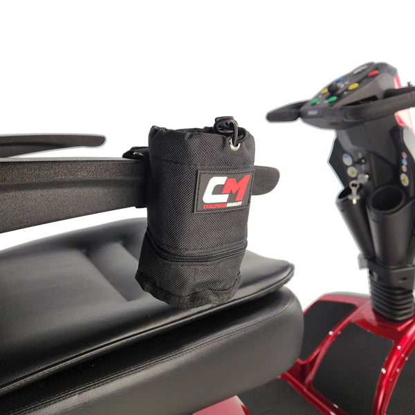 Challenger Mobility Nonbreakable Universal Cup Holder for Scooters and Power Wheelchairs