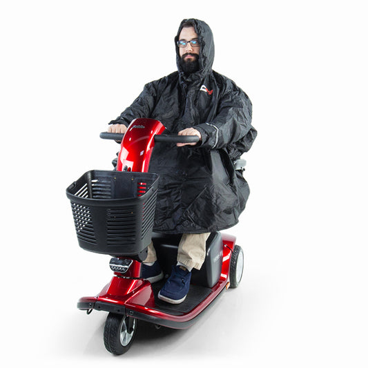 Challenger Mobility Warm Winter Fleece Lined Weather Poncho