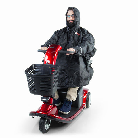 Challenger Mobility Warm Winter Fleece Lined Weather Poncho