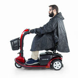Challenger Mobility Warm Winter Fleece Lined Weather Poncho