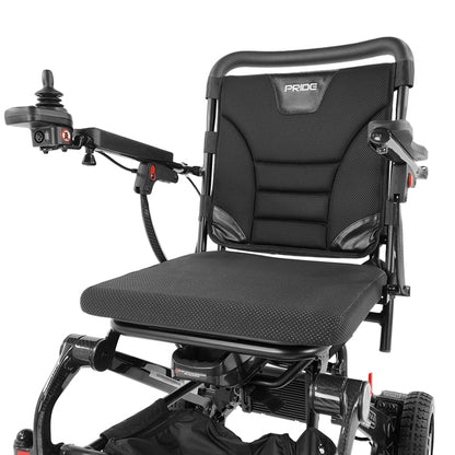 Pride Jazzy Carbon Lightweight Carbon Fiber Folding Travel Power Wheelchair Open Box Returns Showroom Model
