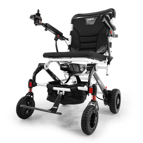 Pride Jazzy Carbon Lightweight Carbon Fiber Folding Travel Power Wheelchair