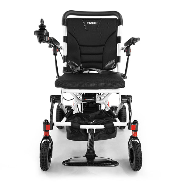 Pride Jazzy Carbon Lightweight Carbon Fiber Folding Travel Power Wheelchair