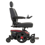 Silla de ruedas eléctrica Pride Jazzy EVO 614 con suspensión ATX Active-Trac y distancia entre ejes estrecha de 22"