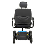 Silla de ruedas eléctrica Pride Jazzy EVO 614 con suspensión ATX Active-Trac y distancia entre ejes estrecha de 22"