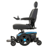 Silla de ruedas eléctrica Pride Jazzy EVO 614 con suspensión ATX Active-Trac y distancia entre ejes estrecha de 22"