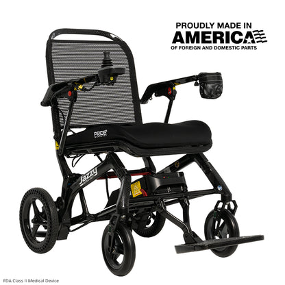 Pride Jazzy Ultra Light Folding Travel Power Wheelchair
