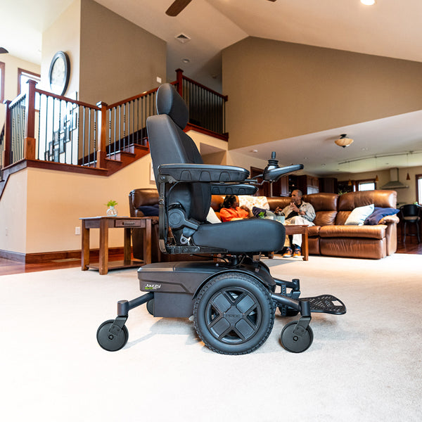 Pride Jazzy EVO 613-Narrow 22" Wheelbase-Active-Trac ATX Suspension Electric Power Wheelchair