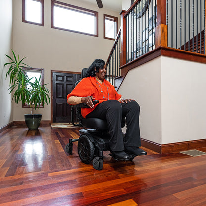 Pride Jazzy EVO 613-Narrow 22" Wheelbase-Active-Trac ATX Suspension Electric Power Wheelchair