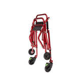 Déambulateur à 4 roues Circle Specialty Klip avec siège rabattable