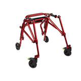 Déambulateur à 4 roues Circle Specialty Klip avec siège rabattable