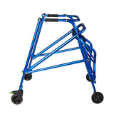 Déambulateur à 4 roues Circle Specialty Klip avec siège rabattable
