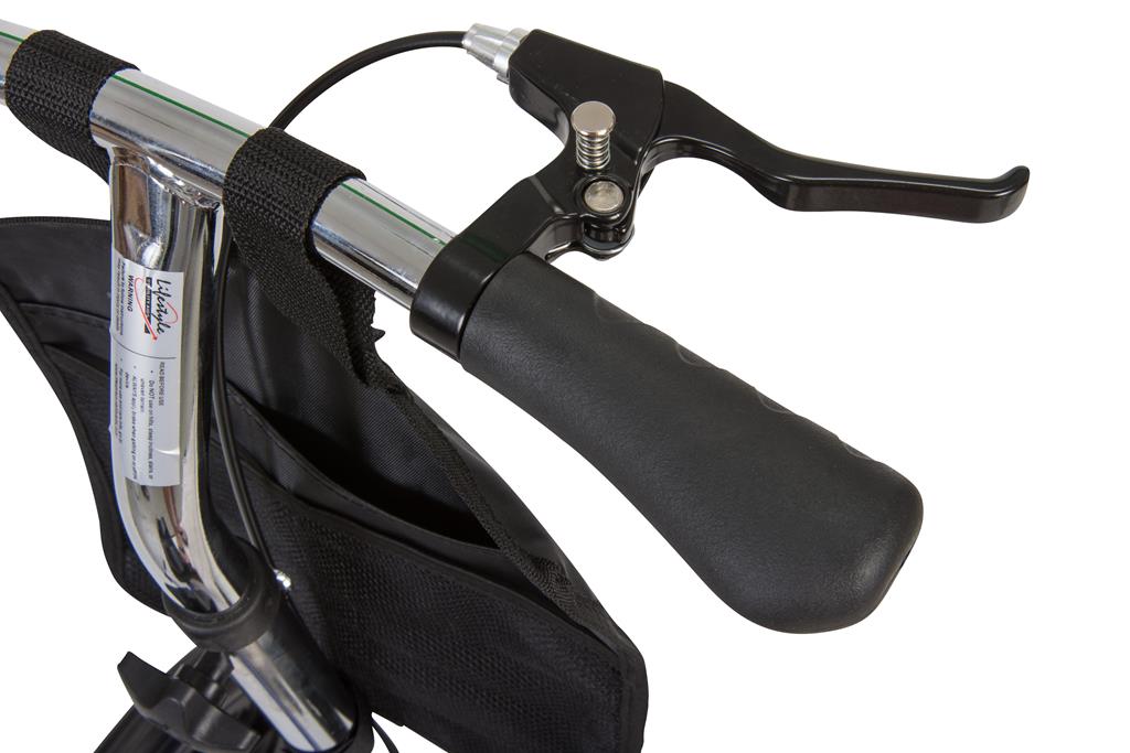 Rhythm Healthcare-KN1000-4-Wheel Knee Walker with tote bag