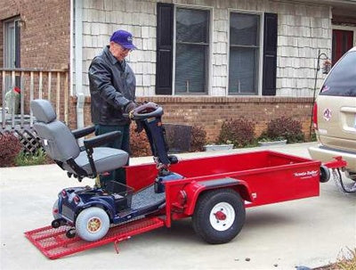 Scoota-Trailer For Scooters and Power Wheelchairs