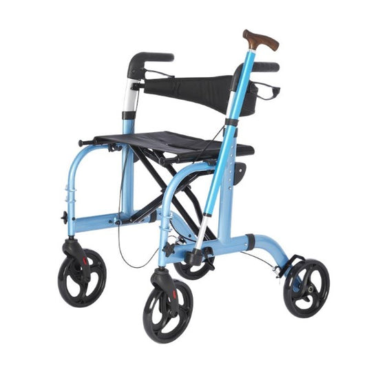 Rhythm Healthcare 800 Translator-Rollator and Transport Chair 2 in 1 Combo
