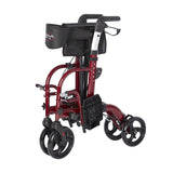 Rhythm Healthcare 800 Translator-Rollator and Transport Chair 2 in 1 Combo