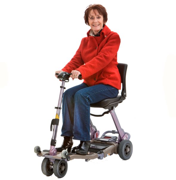 Luggie Standard Manual Folding Travel Scooter