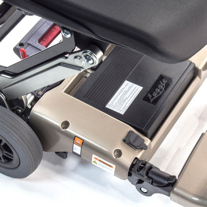 Luggie® Super Plus 3 Manual Folding Heavy Duty Travel Scooter