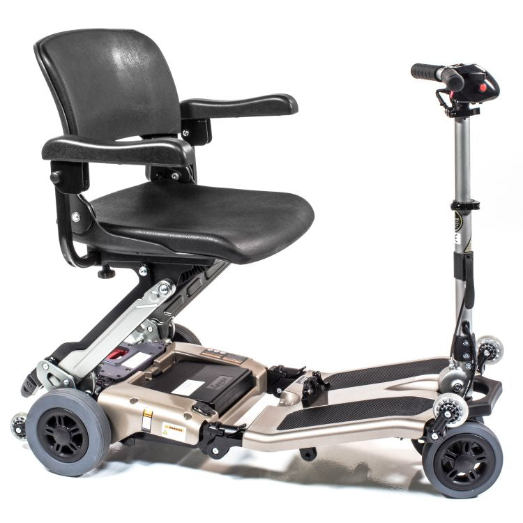 Luggie® Super Plus 3 Manual Folding Heavy Duty Travel Scooter