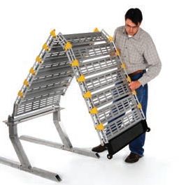 Rampe de fourgon pliante manuelle Roll-A-Ramp