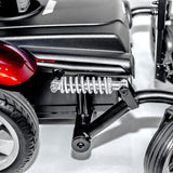 Silla de ruedas eléctrica Merits Vision Sport P326D con tracción central y asiento elevable eléctrico