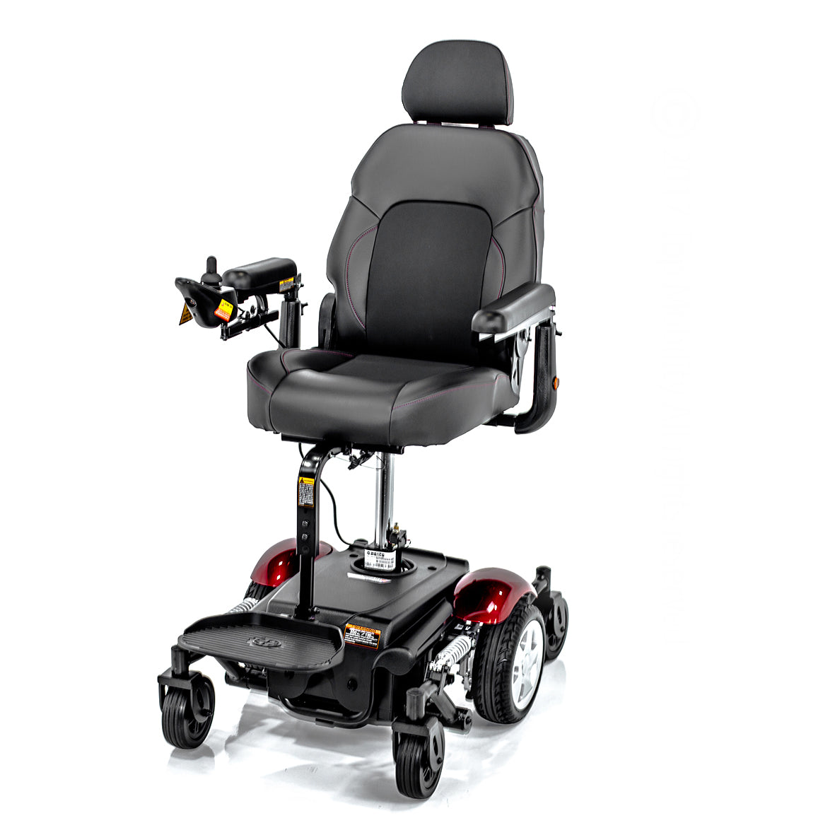 Merits Vision Sport P326D Mid-Wheel Drive Power Wheelchair with Power Elevating Seat