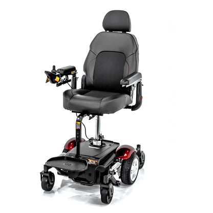 Merits Vision Sport P326D Mid-Wheel Drive Power Wheelchair with Power Elevating Seat