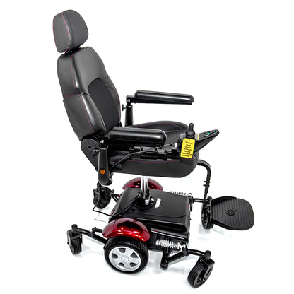 Merits Vision Sport P326D Mid-Wheel Drive Power Wheelchair with Power Elevating Seat