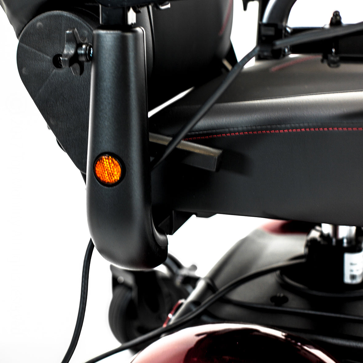 Merits Vision Sport P326D Mid-Wheel Drive Power Wheelchair with Power Elevating Seat