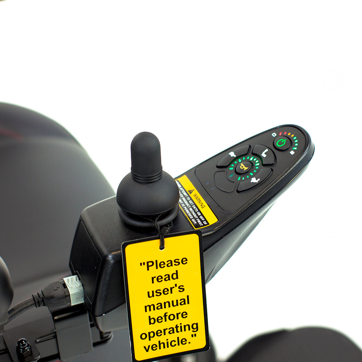 Merits Vision Sport P326D Mid-Wheel Drive Power Wheelchair with Power Elevating Seat